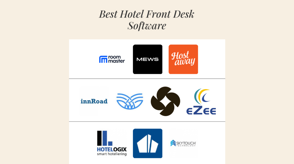 Best Best Hotel Front Desk Software logos 19783